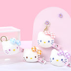 Sanrio Hello Kitty & Kuromi Plush Keychain Bag Charm
