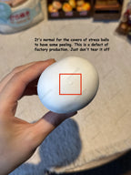 Soap Ball Squishy Soap Stress Ball Fidget Toy Crunchy Squeeze Ball Round Blocks Filled ASMR Anti Stress Toys Class Christmas Toy