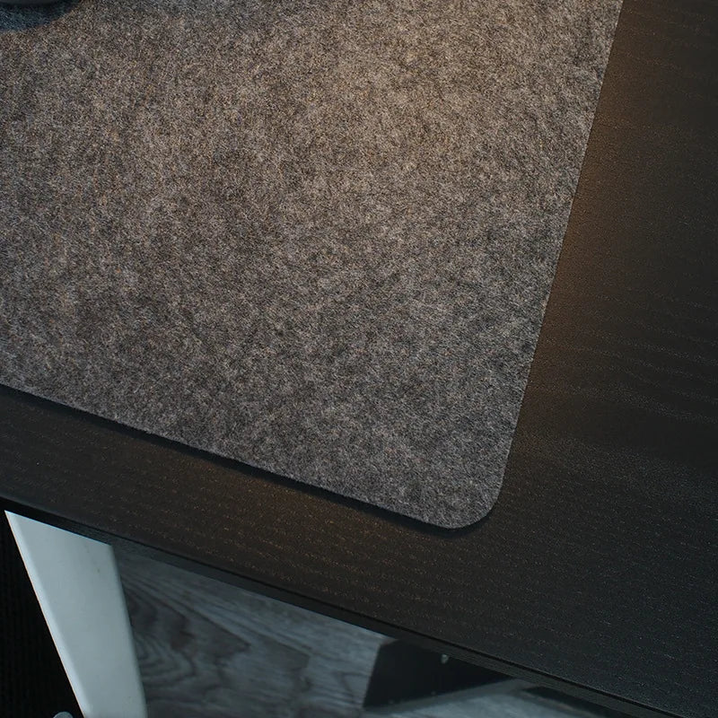 XXL Large Wool Felt Gaming Mouse Pad Computer Desk Mat Non-slip Laptop Keyboard Desk Pad Office Desk Accessories