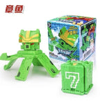 Math Cube Transformation Robot Toy