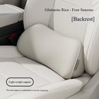 Car Seat Pillow Memory Foam Lumbar Support Breathable Back Protector Suitable for Office Chairs and Car Interior Accessories