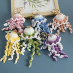 Ocean Animal Crochet Keychain Tropical Fish Bag Charm