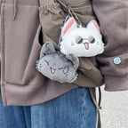 Gojo & Geto Anime Plush Keychain Cosplay Bag Charm