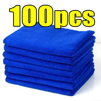 Microfiber Cleaning Cloths Lint Free Microfiber Cleaning Towel Cloths Reusable Cleaning Towels w/ Super Absorbent for Car Window