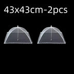 Foldable Pop-Up Food Mesh Cover – Reusable Fly & Insect Protection Food Tent