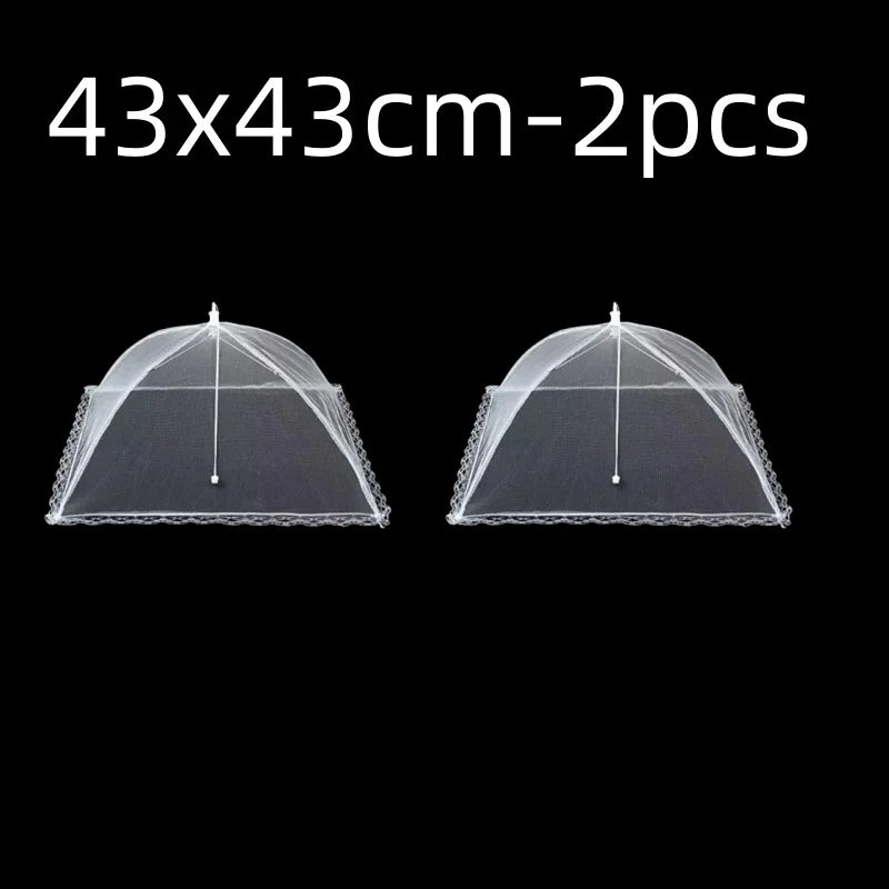 Foldable Pop-Up Food Mesh Cover – Reusable Fly & Insect Protection Food Tent