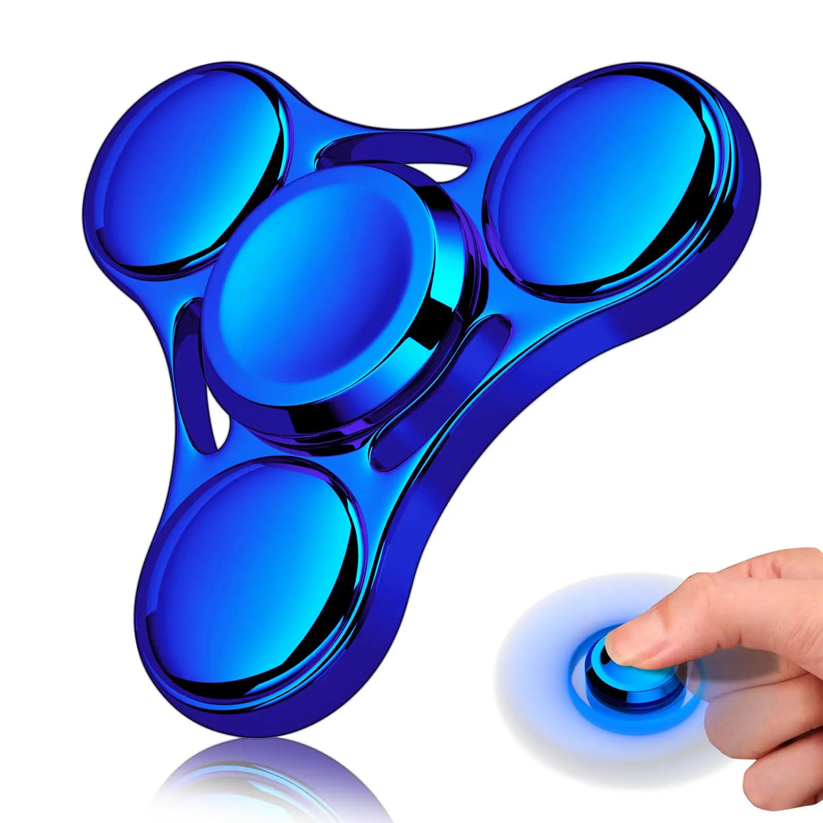 Rainbow UFO Metal Fidget Spinner