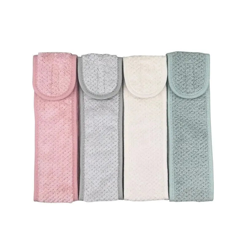 Adjustable Wide Non-Slip Spa Makeup Headband for Women