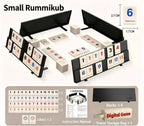 Standard Israeli Mahjong Digital Mahjong Cards Rummy Classic Table Game Leisure Gathering Multiplayer Board Games Travel Version