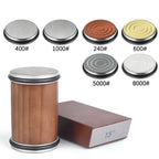 Rolling Knife Sharpener Kit – Magnetic Diamond Sharpening Stone with 15° & 20° Angle Guide