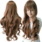 Synthetic Hair Pure White Lolita Long Cosplay Wig Curly Griffith Anime Wigs Halloween Inuyasha Costume Wig for Girl