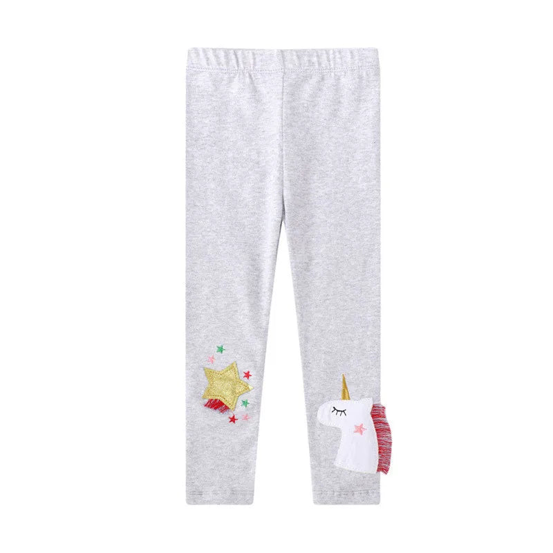 Jumping Meters New Arrival Girls Leggings Pant With Bee Embroidery Fashion Stripe Kids Skinny Pants Toddler Kids Pencil Pant