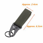 Tactical MOLLE Hanging Buckle Carabiner Clip for Outdoor Gear
