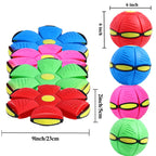Magic UFO LED Flying Disc Ball – Transforming Outdoor Toy