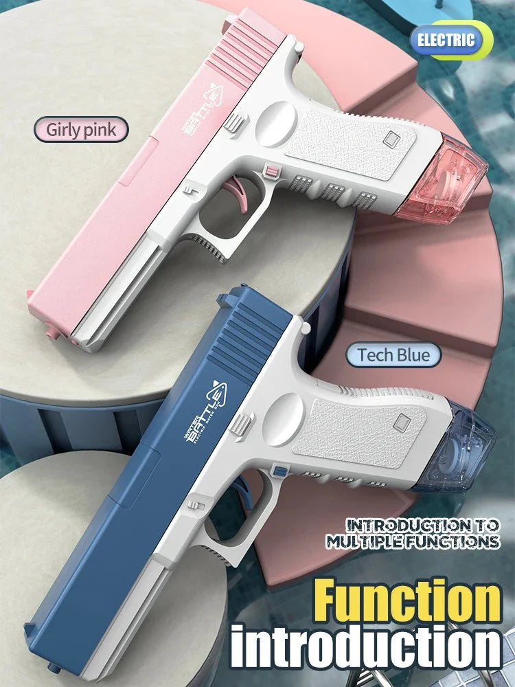 Electric Automatic Rechargeable Water Gun for Kids Outdoor Play