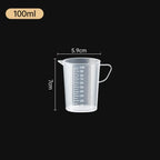 Food Grade Plastic Measuring Cup with Scale – Graduated Kitchen Measuring Jug