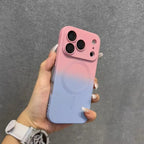 Silicone Soft Phone Case Slim Protective For Apple iPhone 18 17 Air 16 Pro Max 15 14 Plus 13 12 11 for Magnetic Gradient Cover