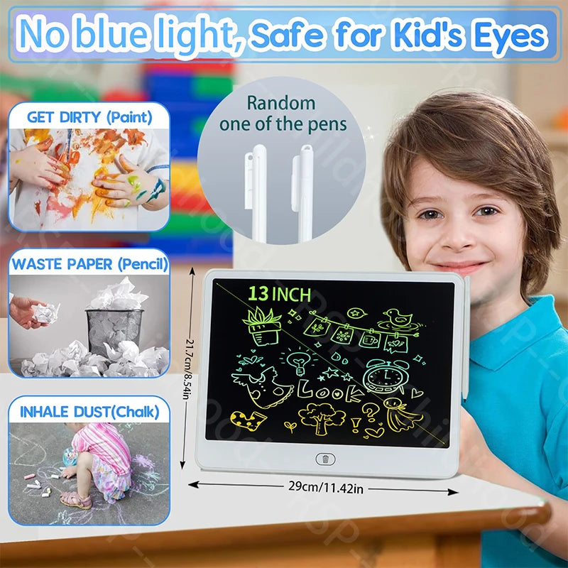 LCD Writing Tablet for Kids – Drawing & Educational Board