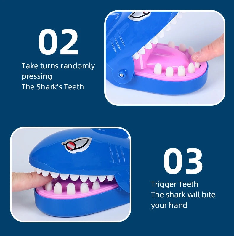 Pirate Bucket Shark Attack Finger Bite Interactive Family Party Game