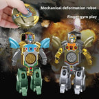 Creative Robot Transforming Fidget Spinner Stress Relief Toy