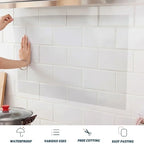 Kitchen Wall Protector Film – Oil Proof Heat Resistant Wall Sticker (One Size)