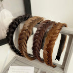Synthetic Braided Headband for Women