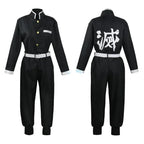 Anime Iguro Obanai Kimono Uniform Anime Pruik Cosplay Kostuum Halloween Feest