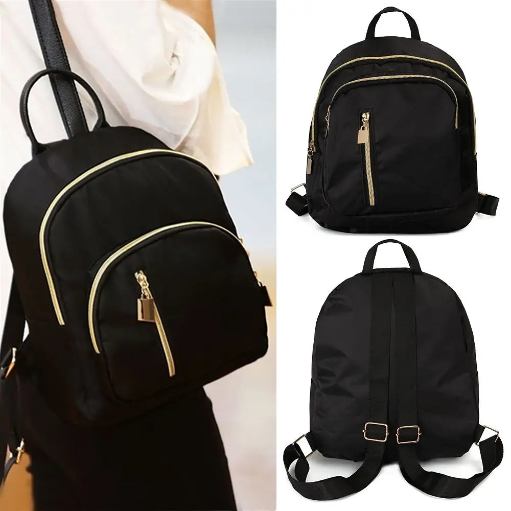 Women's Lightweight Nylon Mini Travel Backpack