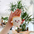 Fast Food Plush Keychain Set Burger & Fries Bag Charms