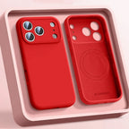 Magnetic Original Liquid Silicone Phone Case For iPhone 18 17 16 15 14 13 Pro Max 17Pro 18 For Magsafe Wireless Cases Soft Cover