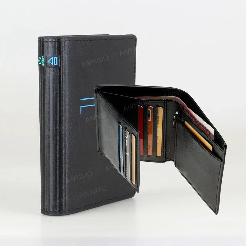 Personalized Designer Wallet, Multi‑function Credit Card Holder, Slim Portable Card Purse for Men Women