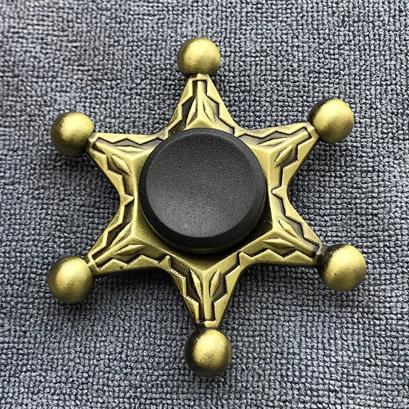 Bronze Metal Alloy R188 Silent Fidget Spinner