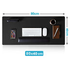 Large Computer Mouse Pad Gaming MousePad Waterproof PU Leather Mouse Mat Gamer XXL Mause Carpet PC Desk Mat Keyboard Pad