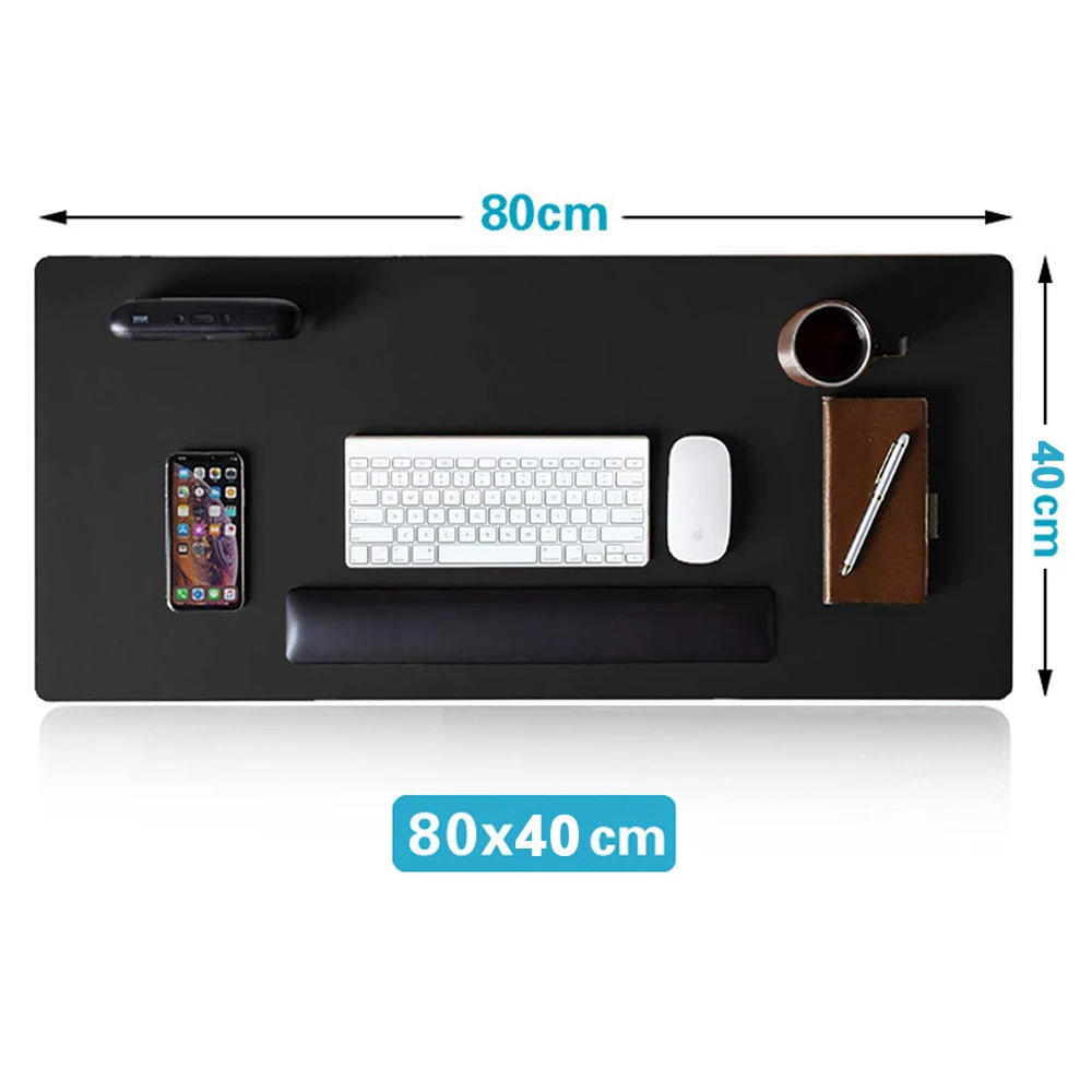 Large Computer Mouse Pad Gaming MousePad Waterproof PU Leather Mouse Mat Gamer XXL Mause Carpet PC Desk Mat Keyboard Pad