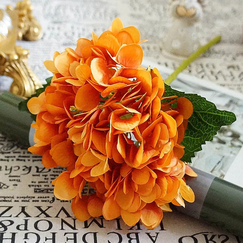 1/3pcs Artificial Flowers Silk Hydrangea Wedding Decoration Bridal Accessories Clearance Festival Decor Vases Home Diy Bouquet