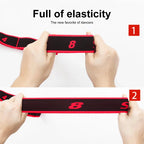 8/10 Sections Dance Resistance Band Yoga Stretching Pilates Fitness Digital Elasticity Elastic Stretch Training Tension Belt