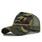 Custom Logo 5 Panel Mesh Baseball Cap for Outdoor Branding