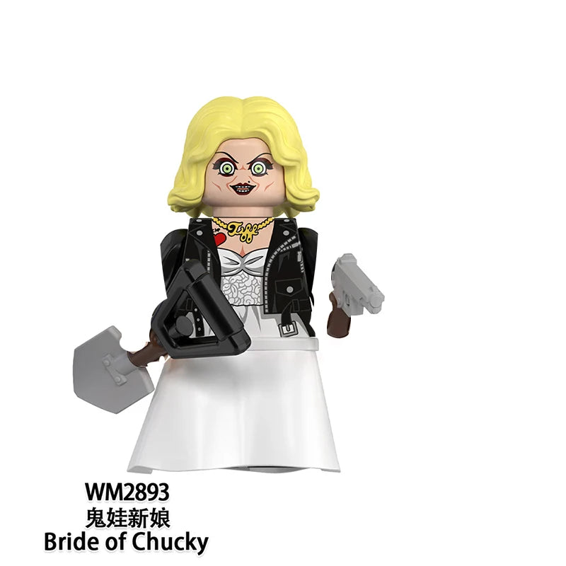 Halloween New Bricks Building Blocks Terrifier Death Megan Mini Figures Minifigures Toys Bricks Gifts For Children Adults