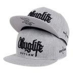Thug Life Embroidery Snapback Baseball Cap for Streetwear Style