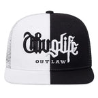 Thug Life Embroidery Snapback Baseball Cap for Streetwear Style