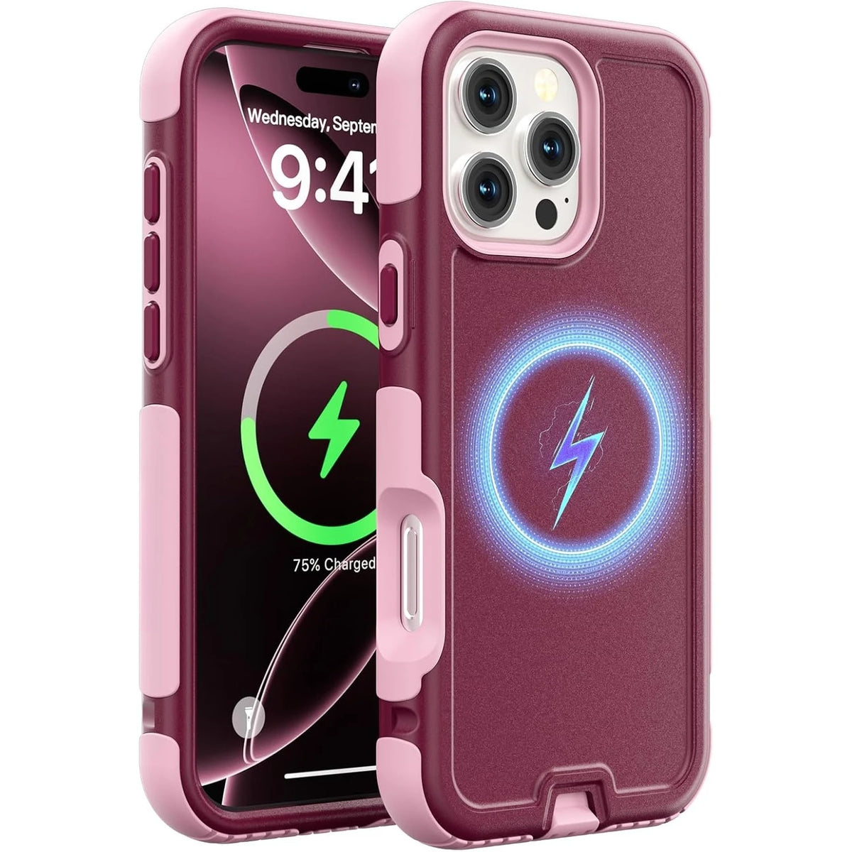 For MagSafe Heavy-Duty OTT Armor Phone Case For iPhone 18/17/16/15/14 Pro Max Plus Magnetic Military Grade Drop Protection Cover