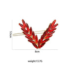 Luxury Shining Crystal Hair Clip For Women Korean V Shape Buckle Hairpins Girls Hair Accessories Headwear Fashion Ornaments Gift
