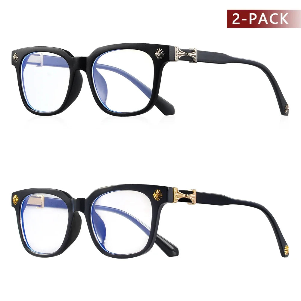 Classic Square Anti Blue Light Glasses for Men & Women