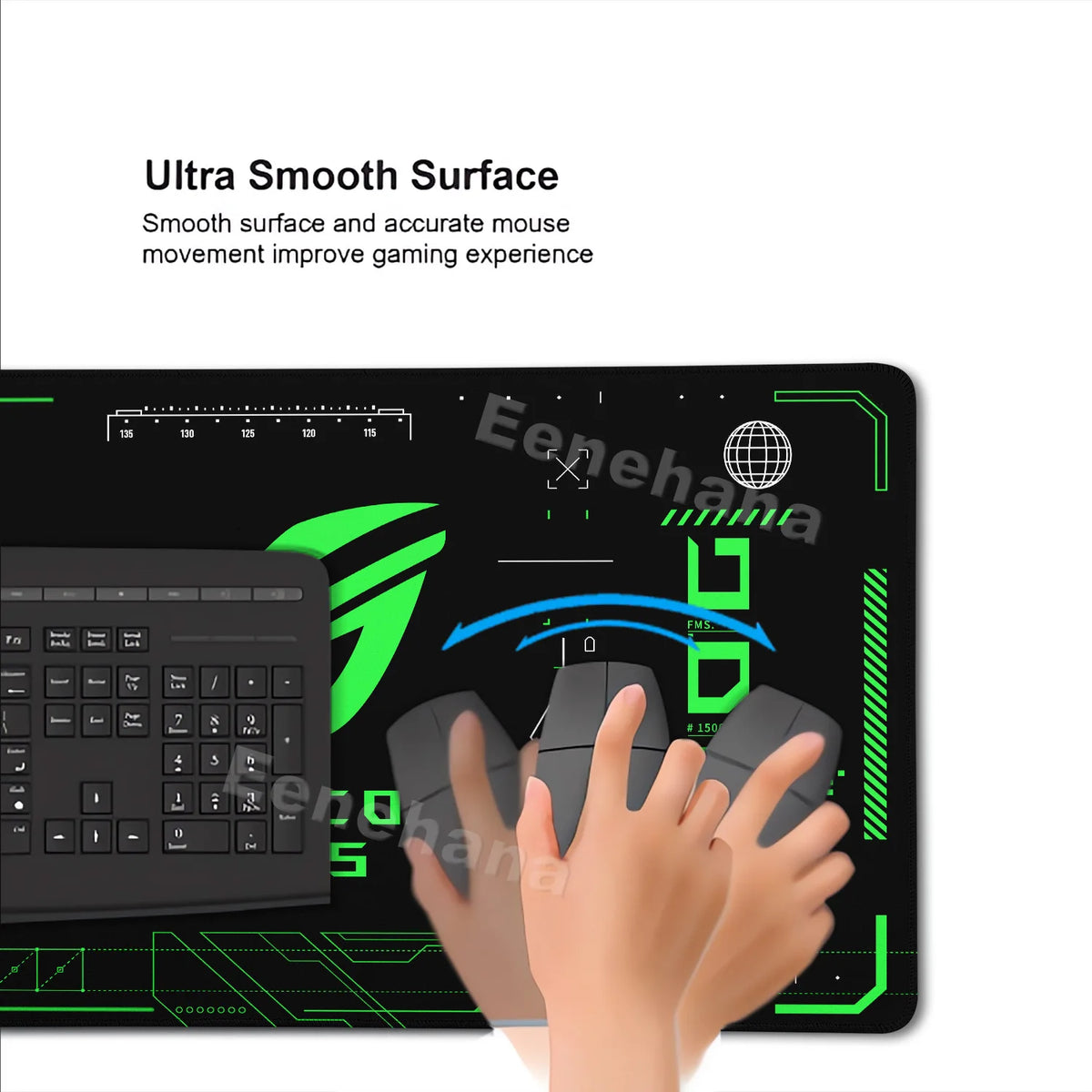 HD ASUS Gaming Mat Large Mouse Pad Design ROG Lager Computer PC Gamer XXL Non-slip Keyboard Office Interior Accessories for Gift