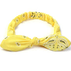 Boho Cross Knot Elastic Headband for Women
