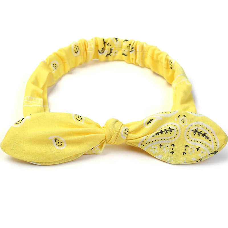 Boho Cross Knot Elastic Headband for Women