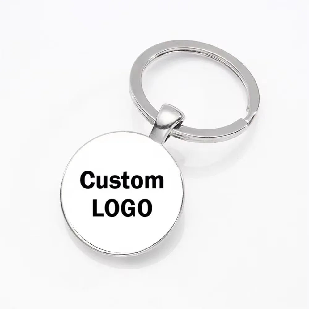 Custom logo keychai， Customized photos, family portrait photos