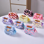 Cute Crochet Mini Coin Bag Keychain Storage Charm