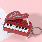 Mini Desktop Piano Keychain Musical Toy for Kids and Music Lovers