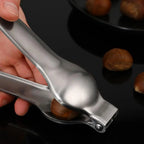 Stainless Steel Quick Chestnut Opener 2 in 1 Nut Cracker Tool